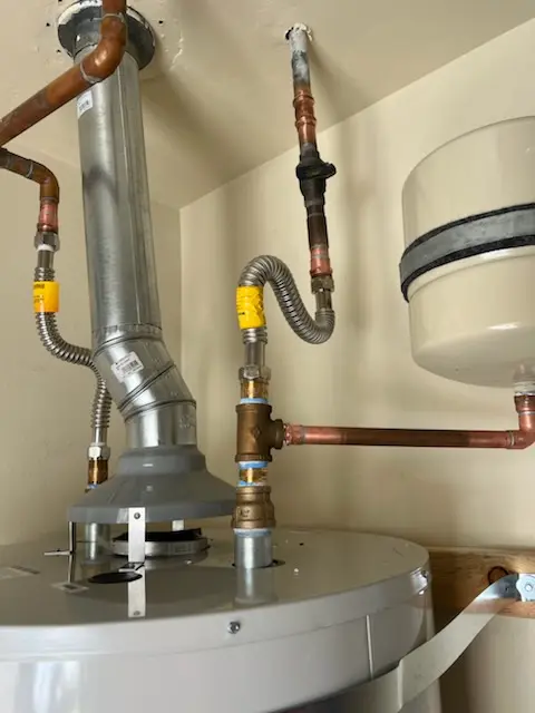 Water heater installation and plumbing repair in Old Enfield